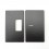 SXK Square Style Front + Back Door Panel Plates for BB / Billet Box Mod Black