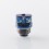 Authentic MK MODS Toxic 510 Drip Tip for RDA / RTA / RDTA Atomizer Dark Blue Titanium