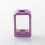 Mission XV Style Space Pod Boro Tank for SXK BB / Billet AIO Box Mod Kit Purple