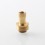 Monarchy Tapered Style Drip Tip for BB / Billet / Boro AIO Box Mod Gold