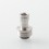 Monarchy Tapered Style Drip Tip for BB / Billet / Boro AIO Box Mod Silver