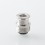 Never Normal Warp NUT Drop Style Drip Tip for BB / Billet / Boro AIO Box Mod Silver SS