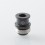 Never Normal Warp NUT Drop Style Drip Tip for BB / Billet / Boro AIO Box Mod Black SS
