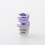 Mission XV DotMission Style Threaded Drip Tip for dotMod dotAIO V1 / V2 Pod Purple