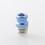 Mission XV DotMission Style Threaded Drip Tip for dotMod dotAIO V1 / V2 Pod Deep Blue