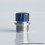 Wildtip Style Integrated Drip Tip for dotMod dotAIO V1 / V2 Pod Blue SS Resin