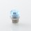 Wildtip Style Integrated Drip Tip for dotMod dotAIO V1 / V2 Pod Translucent Blue SS Acrylic
