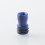 Monarchy Tapered Style 510 Drip Tip Blue Resin