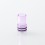 Monarchy Tapered Style 510 Drip Tip Translucent Purple Acrylic