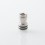 Monarchy Tapered Style 510 Drip Tip Silver Stainless Steel
