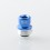 ODB Style Drip Tip for BB / Billet / Boro AIO Box Mod Blue