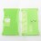 Monarchy Style Front + Back Door Panel Plates for BB / Billet Box Mod Green Round Hole