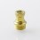 Authentic MK MODS TI Drip Tip for dotMod dotAIO V1 / V2 Pod Gold Titanium Alloy