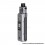 Authentic Voopoo Drag X2 80W Box Mod Kit with PnP X Cartridge DTL - Gray Metal, VW 5~80W, 5ml