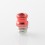 Mission XV DotMission Style Threaded Drip Tip for dotMod dotAIO V1 / V2 Pod Red