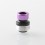 909 Modify Style Drip Tip for BB / Billet / Boro AIO Box Mod Purple
