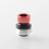 909 Modify Style Drip Tip for BB / Billet / Boro AIO Box Mod Red