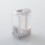 French Mini Style AIO Boro Box Mod Translucent