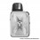 Authentic Teslacigs lnvader Pod System Kit 900mAh 2ml Silver Frost
