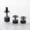 Dvarw MTL CL Style RTA w/ 11 x Air Insert + 2 x Spare Tank Black