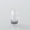 Unkwn Phaze Style 510 Drip Tip for RDA / RTA / RDTA Atomizer Translucent