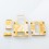 Mission XV Astro Rockets LE Style Inner Plate Set for Astro Style Evolv DNA60 Boro Box Mod Gold