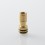 Monarchy IMS Style 510 Drip Tip for RDA / RTA / RDTA Atomizer Gold Stainless Steel