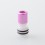 Monarchy Tapered V2 Style 510 Drip Tip for RDA / RTA / RDTA Pink Purple