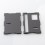 Authentic MK Mods Front + Back Door Panel Plates for Lost Vape Centaurus B80 Black