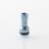 Mission XV Style RDL 510 Drip Tip for RDA / RTA / RDTA Atomizer Blue Titanium