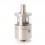 SXK Picatiny Style MTL RTA Rebuildable Tank Atomizer - Silver, 316 Stainless Steel + Glass, 3ml, 22mm Diameter