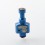 Wick'd Bridg'd Style RBA Bridge for Boro Devices / Billet / BB Mod Kit Blue