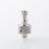 Wick'd Bridg'd Style RBA Bridge for Boro Devices / Billet / BB Mod Kit Silver