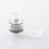Wick'D W2CK'D Style RDA Rebuildable Dripping Atomizer w/ BF Pin Translucent