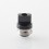 Monarchy Ultra Whistle Style Drip Tip for BB / Billet / Boro AIO Box Mod Black