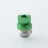 SXK Monarchy Ultra Whistle Style Drip Tip for BB / Billet / Boro Green