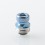 Mission Tips V2 Mini Nuke Style Drip Tip for BB / Billet Boro AIO Mod Blue