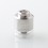 Steam Tuners Style Top Cap Tank for Flash E-Vapor V4.5 / V4.5S+ RTA Silver