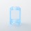 Monarchy DLVC Style Boro Tank for SXK BB / Billet AIO Box Mod Kit Translucent Blue