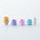 Mission Tips V2 Mini Nuke Style Drip Tip Set for dotMod dotAIO V1 / V2 Pod Purple