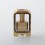 Authentic ThunderHead Creations Blaze Bridge with Sliding Boro Tank for BB / Billet / Boro Box Mod Gold Dual Glasses