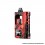 Authentic ThunderHead Creations Blaze DNA80C AIO Boro Box Mod Splatter Red