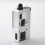 Authentic ThunderHead Creations Blaze DNA80C AIO Boro Box Mod Silver Black