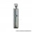 Authentic SMOK Solus GT Pod System Kit 700mAh 2ml Silver Laser