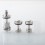 Rekavape Diplomat Style RDL RTA Rebuildable Tank Atomizer Silver