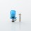 Rekavape Mission Boro Tips V2 ARC Style Drip Tip for BB / Billet Boro Mod Blue Resin