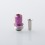 Mission Boro Tips V2 ARC Style Drip Tip for BB / Billet Boro Mod Purple Titanium