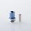 Mission Boro Tips V2 ARC Style Drip Tip for BB / Billet Boro Mod Blue Titanium