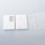 Authentic MK MODS Engraved Front + Back Panels with inner for dotMod dotAIO V2 Pattern B white