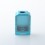 Kooroo Style Style Boro Tank for SXK BB / Billet / Boro Box Mod Kit Tiffany Blue Aluminum